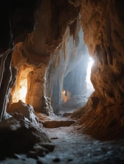 Secrets of Light: Natural Landscapes of Caves and Canyons