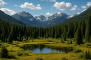 Nature's Majesty: Mountain Landscapes of Rocky Mountain National Park, Colorado