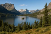 Scenic Landscapes of Glacier National Park Montana: Breath of the Wild National Parks