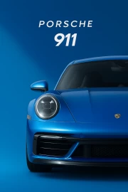 Legend on Canvas: Porsche 911 Blue