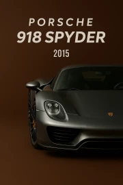 Speed and Luxury: Porsche 918 Spyder Interior