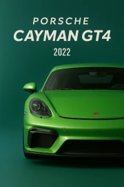 Energy of Speed: Porsche Cayman GT4 on Your Walls