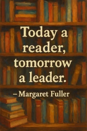 Reader Today, Leader Tomorrow: Inspirational Quotes by Margaret Fuller for Home and Office