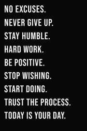 No Excuses Motivation: Take Action Now!