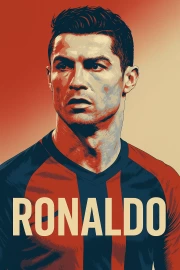 Pop Art Energy: Legendary Ronaldo in the World of Football