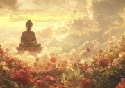 Buddha in Heavenly Bloom: A Beautiful Place in the Clouds