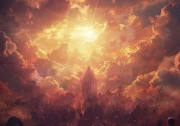 The Ascension of Jesus Christ Above the Clouds: Inspiration and Peace