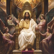 Jesus Among the Angels: Light and Peace