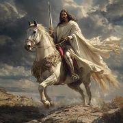 King Jesus on a White Horse: Power and Majesty