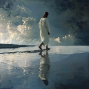 Jesus Walks on Water: The Magic of Faith and Inspiration