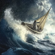 Jesus Calms the Storm: Majesty and Calm