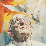 Holy Light: Pope John Paul II Among the Doves