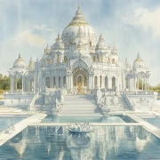 The Grandeur of the Temple: Spiritual Journey and Wisdom
