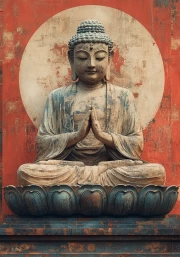 Buddha in Meditation: Harmony and Tranquility