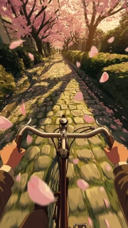 Flower Alley: Bicycle Journey