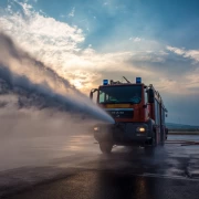 Power and Speed: The MAN Fire Truck in Action