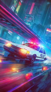 Retro Patrol: Night Flight across the Metropolis