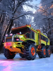 Shaman: Off-Road Hero in the Snowy Expanses