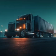 Night Break: Truck Power on the Road