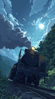 Moon Express: Train into the Night