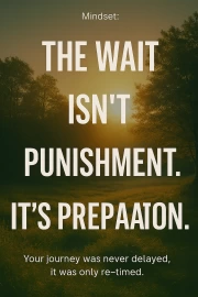 The Path to Growth: Patience and Preparation