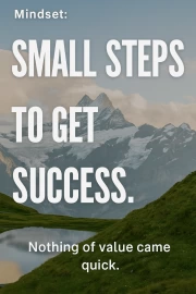 Confident Steps to Success: The Path of Perseverance and Growth