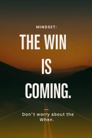 Sunset of Success: Faith in Victory