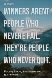 Persistence of Winners: The Key to Success
