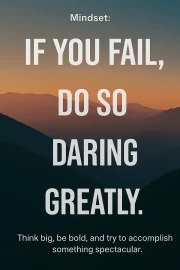 Dare Brilliantly: Boldness of Thought and Scale of Action