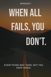 When All Things Fall Down, You Stand: Confidence and Resilience