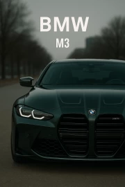 BMW M3 G80: Dynamics and Power on Your Wall
