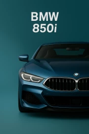 The elegant power of the BMW 850i G15: The art of automobile engineering