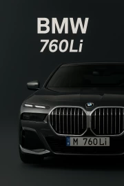 BMW 760Li G70: Elegance and Speed in the Interior