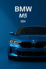 Elegant BMW M5 G90 2024: Speed and Style on Your Wall