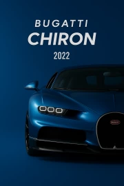 Speed and Elegance: Bugatti Chiron 2022 on Your Wall