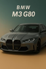Speed in Gray: BMW M3 G80 Gray
