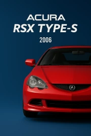 Luxurious Red Acura RSX Type S 2006: Symbol of Speed and Style
