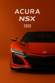 Dynamics and style: 2020 Acura NSX interior