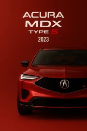 2023 Acura MDX Type S: Power and Style on Your Wall