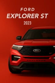 2023 Ford Explorer ST: The Embodiment of Speed and Style