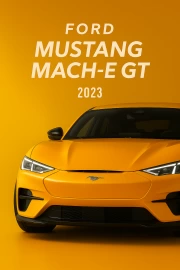 Elegant Dynamics: 2023 Ford Mustang Mach-E GT