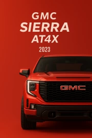Off-Road Power: 2023 GMC Sierra AT4X on Your Wall