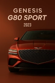 Genesis G80 Sport: Elegance and Speed in the Interior