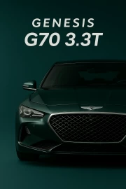 Genesis G70 3.3T: Fusion of Power and Elegance