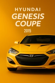 Hyundai Genesis Coupe 2015: Dynamics and Style on Your Wall