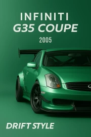 Infiniti G35 Coupe 2005: Drift in the World of Speed and Freedom