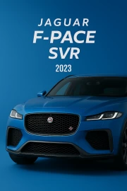 Jaguar F-Pace SVR 2023: Dynamics and Elegance in Your Interior