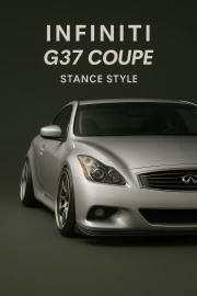 Infiniti G37 Coupe 2012 Stance Style: Dynamics and Elegance