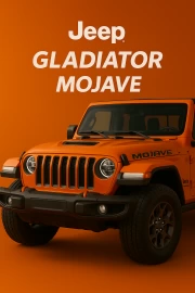 Jeep Gladiator Mojave: Speed and Adventure on Canvas