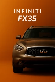 Dynamics and style: Infiniti FX35 interior
